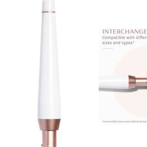 New t3 tousled waves curling iron attachment